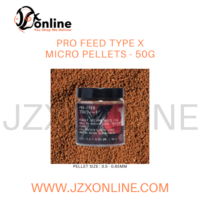 PRO FEED Type X Micro Pellets - 50g