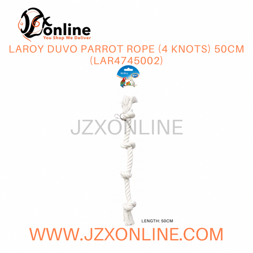 LAROY DUVO Parrot Rope (4 knots) 50cm (LAR4745002)