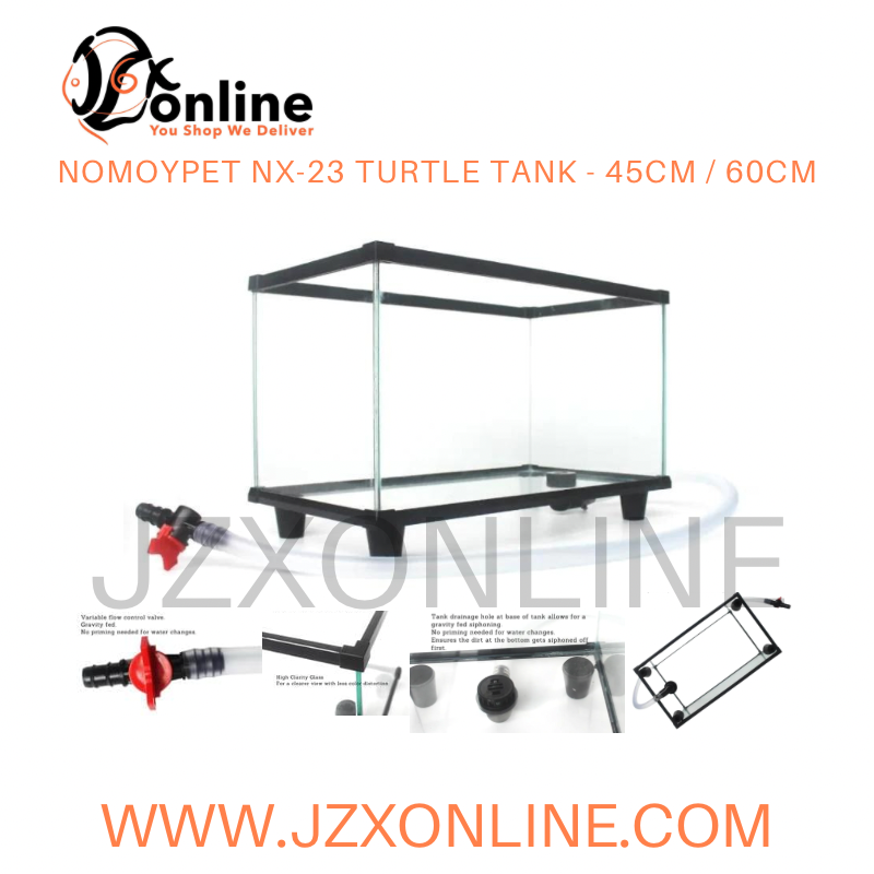 NOMOYPET NX-23 Turtle Tank - 45cm / 60cm
