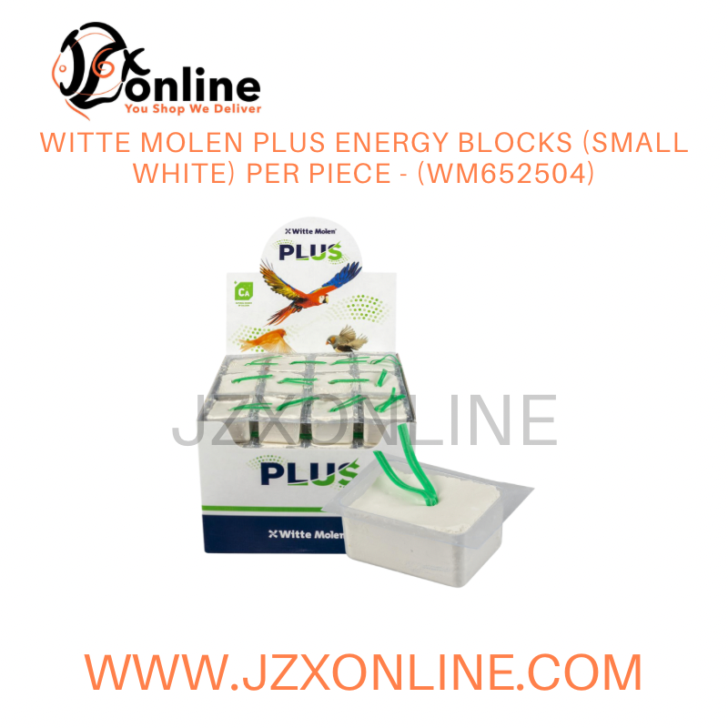 WITTE MOLEN Plus Energy Blocks (Small White) per piece - (WM652504)