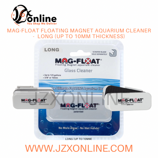 MAG-FLOAT Floating Magnet Aquarium Cleaner - Long (up to 10mm thickness)