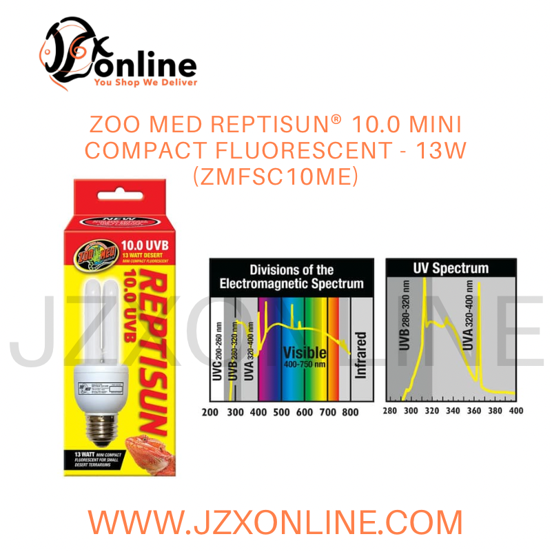Zoo med ReptiSun 10.0 Mini Compact Fluorescent 13W ZMFSC10ME