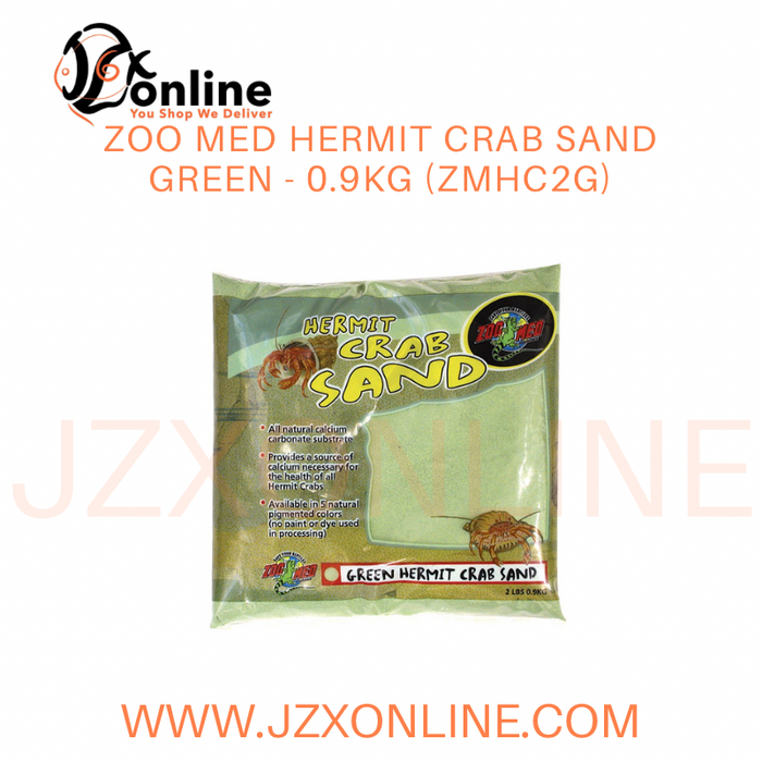 ZOO MED Hermit Crab Sand - 0.9kg (Blue / white / Yellow / green / mauve)