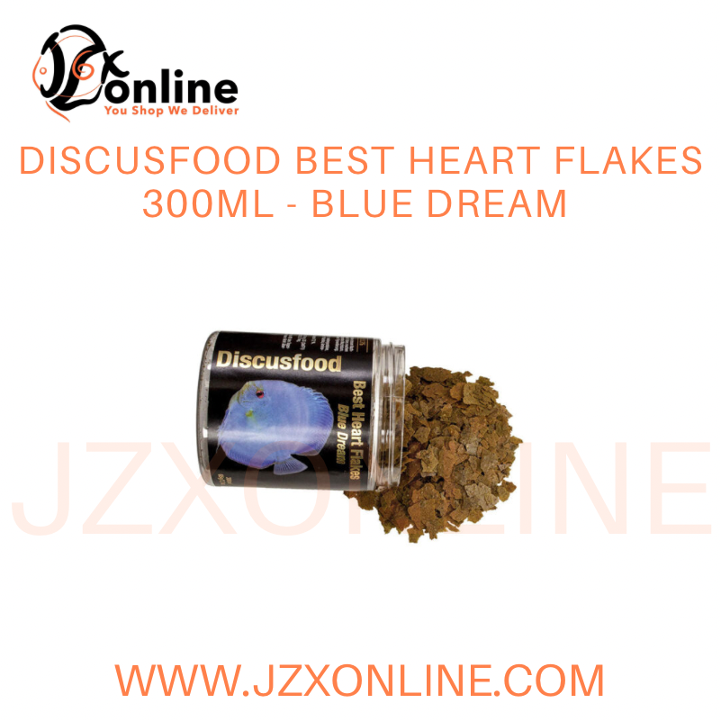 DISCUSFOOD Best Heart Flakes Blue Dream 65g