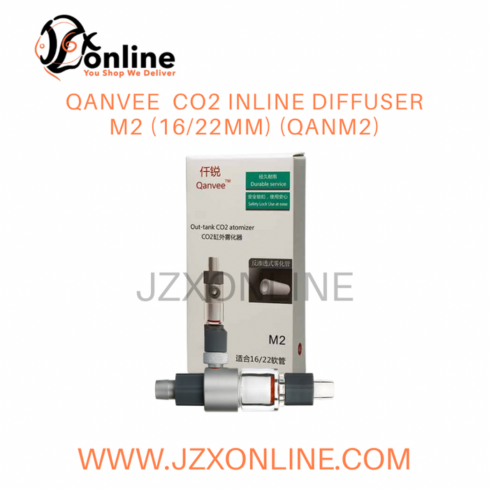 QANVEE  CO2 Inline Diffuser M2 (16/22mm) (QANM2)