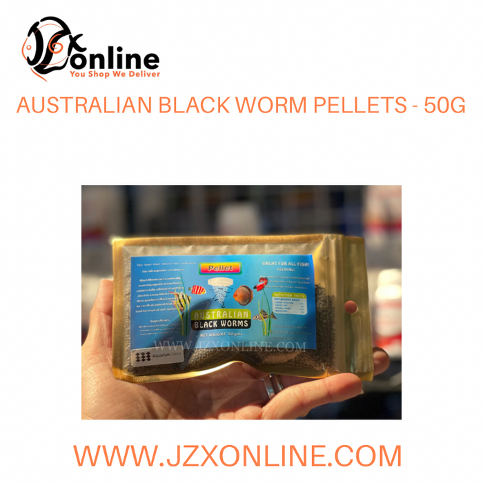 Australian Black Worm Pellets 50g