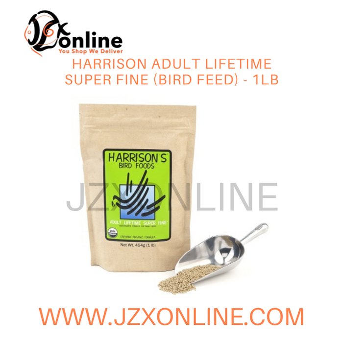HARRISON Adult Lifetime Super Fine (Bird Feed) - 1lb