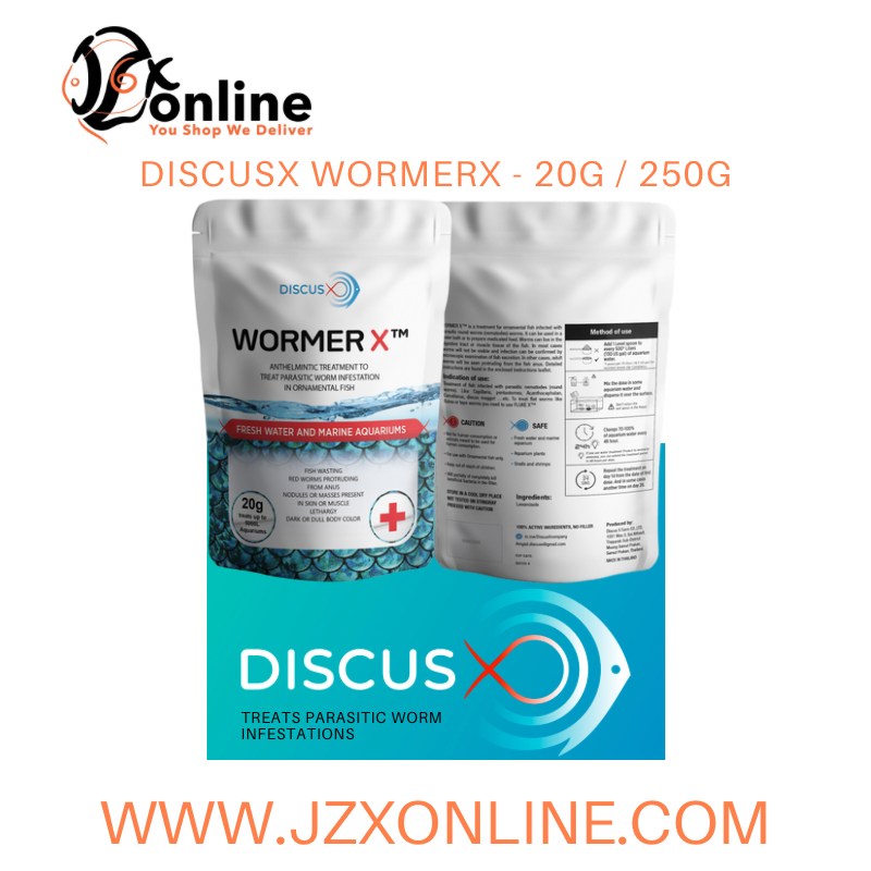 DISCUSX WormerX - 20g / 250g