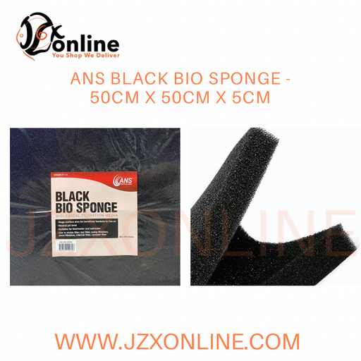 ANS Black Bio Sponge (50X50X5cm)