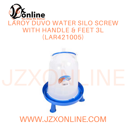 LAROY DUVO Water silo screw with handle & feet 3L (LAR421005)