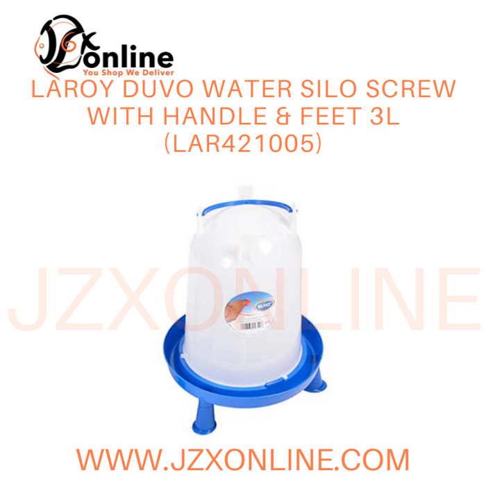 LAROY DUVO Water silo screw with handle & feet 3L (LAR421005)