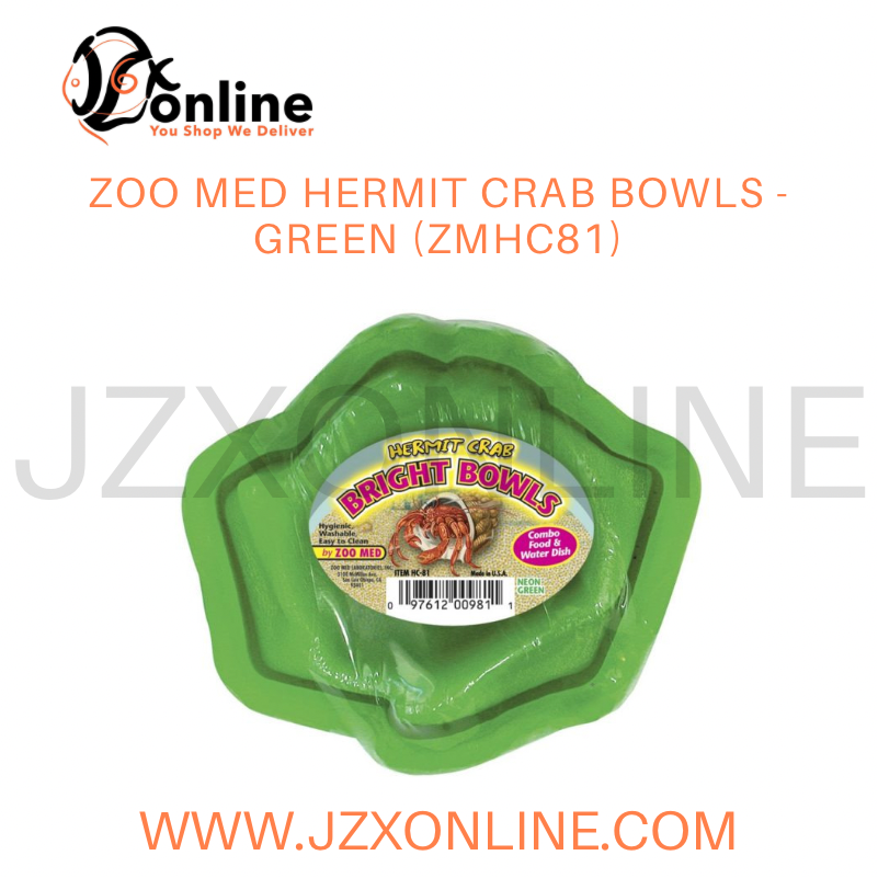Zoo med Hermit Crab Bowls - Green (ZMHC81)