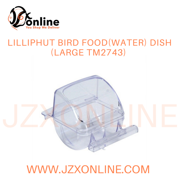 LILLIPHUT Bird Food(Water) Dish (Small TM2742 / Large TM2743)