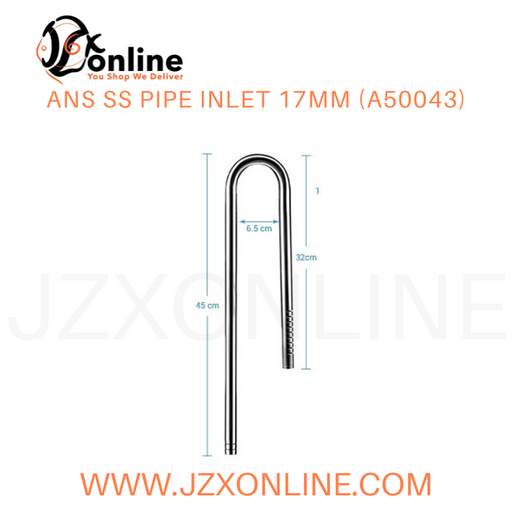 ANS Stainless Steel (SS) Pipe 17mm (INLET)