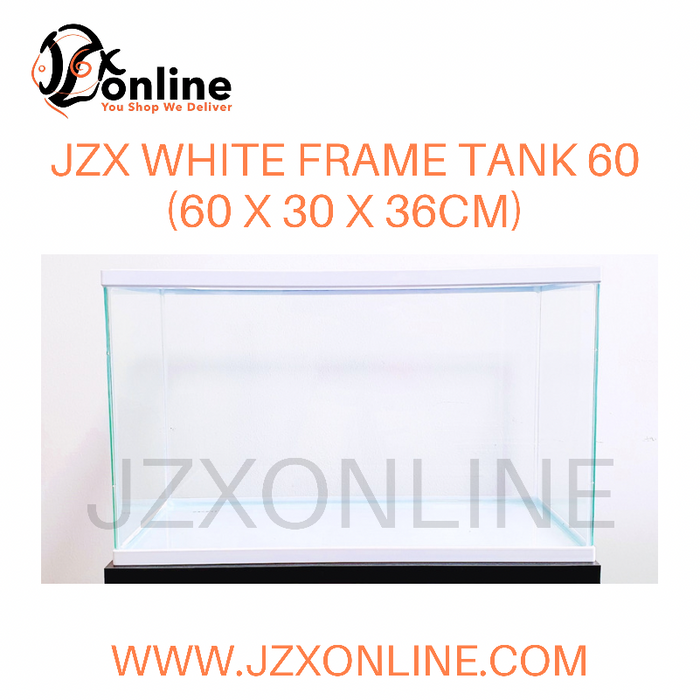 JZX White Frame Tank 60 (60x30x36cm)