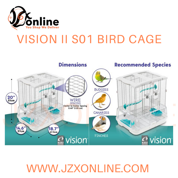 Hagen vision sales bird cage accessories