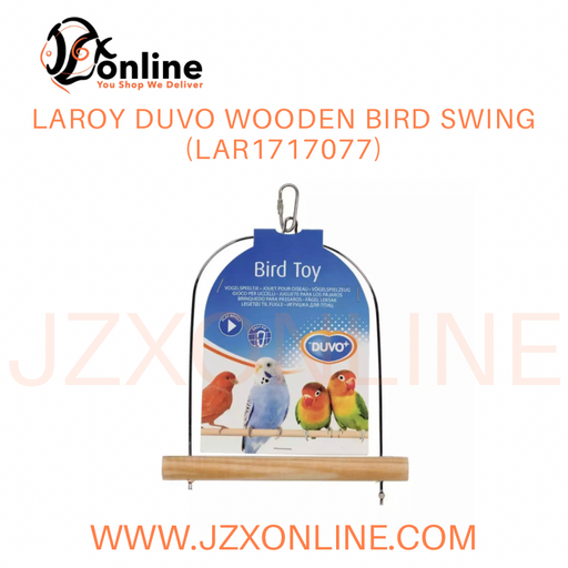 LAROY DUVO Wooden Bird Swing (LAR1717077)