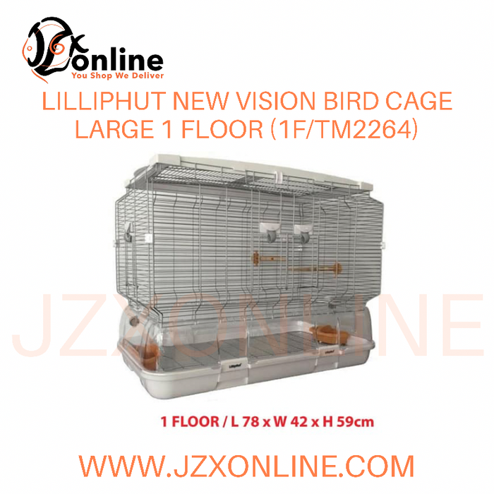 LILLIPHUT New Vision Bird Cage Large 1 Floor (1F/TM2264)