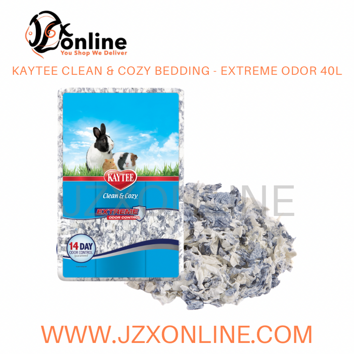 KAYTEE Clean & Cozy Bedding - White 49.2L / Natural 49.2L / Extreme Odor 40L