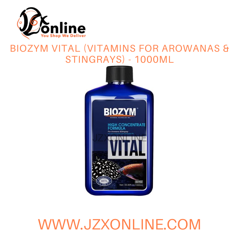 BIOZYM Vital (Vitamins For Arowanas & Stingrays) - 1000ml