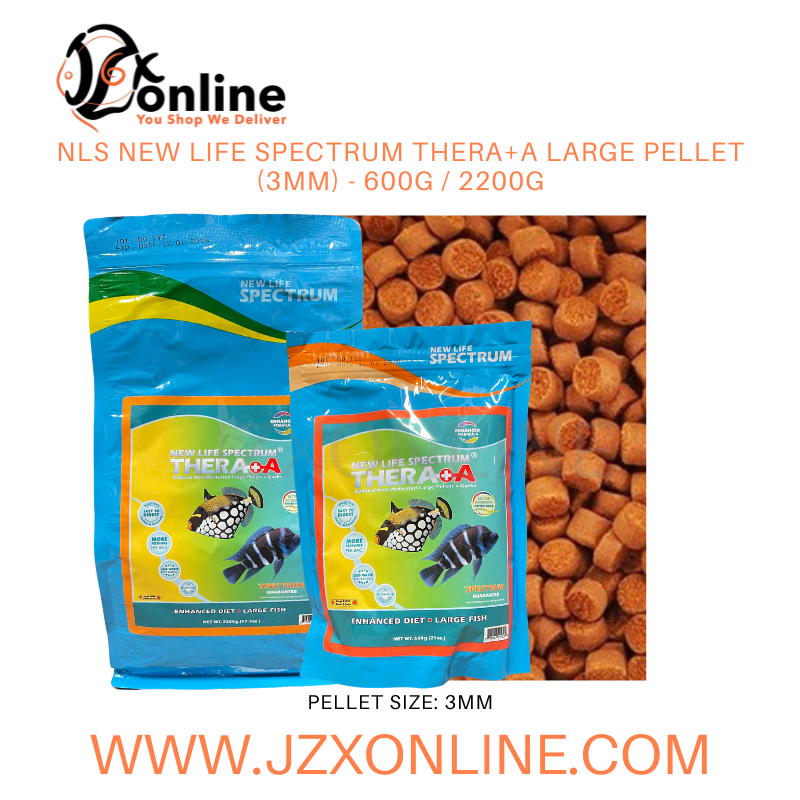 NLS NEW LIFE SPECTRUM Thera+A Large Pellet (3mm) - 600g / 2200g