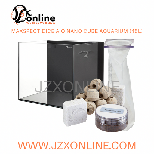 MAXSPECT Dice AIO Nano Cube Aquarium (45L)