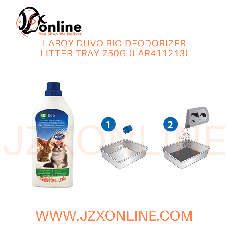 LAROY DUVO Bio deodorizer litter tray 750g (LAR411213)