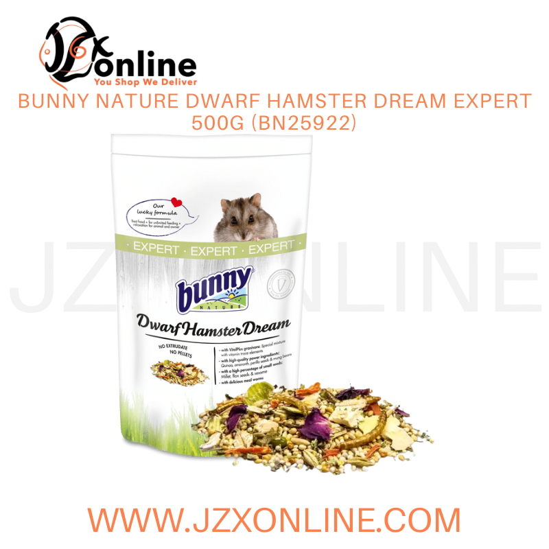 BUNNY NATURE Dwarf Hamster Dream Expert 500g (BN25922)