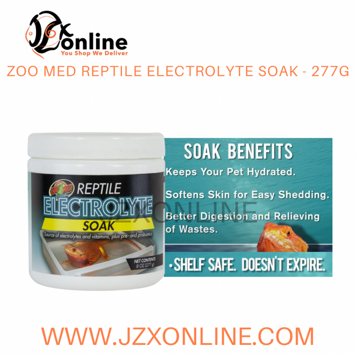 ZOO MED Reptile Electrolyte Soak - 277g