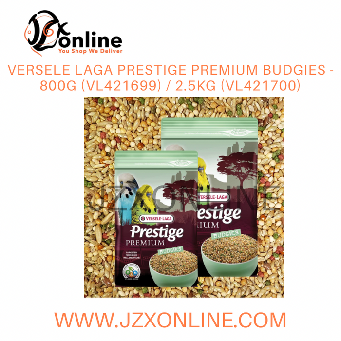 VERSELE LAGA Prestige Premium Budgies - 800g (VL421699) / 2.5kg (VL421700)