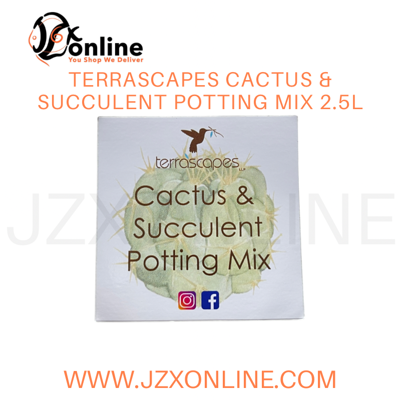TERRASCAPES Cactus & Succulent Potting Mix - 2.5l