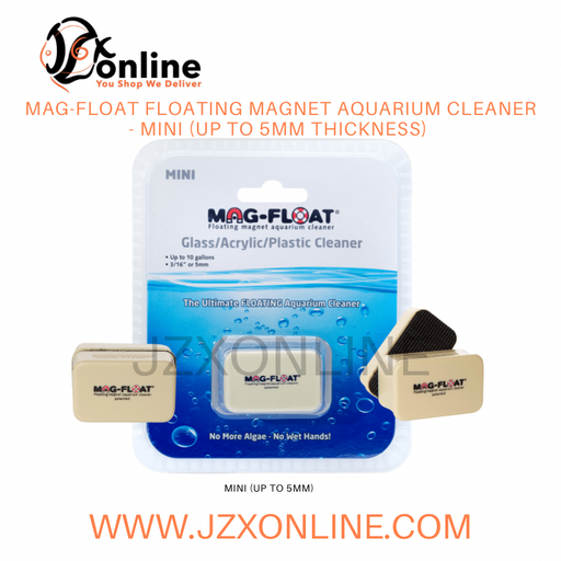 MAG-FLOAT Floating Magnet Aquarium Cleaner - Mini (up to 5mm thickness)