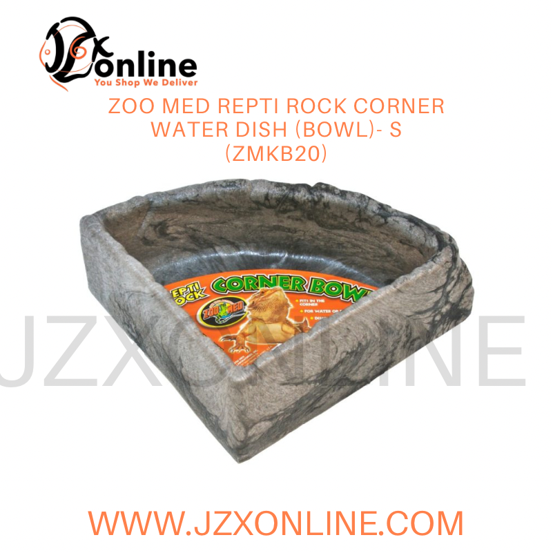 Zoo med Repti Rock Corner water dish (Bowl)- S (ZMKB20)