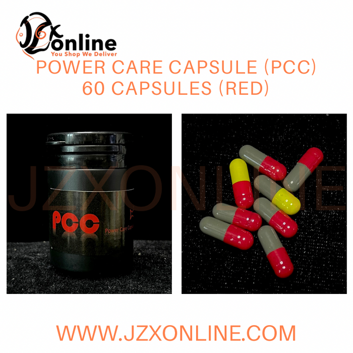 POWER CARE CAPSULE (PCC) - 30 / 60 Capsules (Gold / Blue / White / Red)