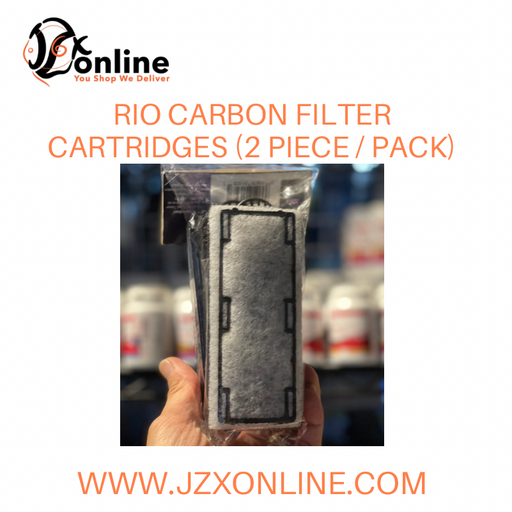 RIO Carbon Cartridge Refill (2 Pieces / Pack) - For Rio Slim HOB Filters