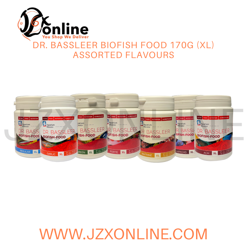 DR. BASSLEER BIOFISH FOOD 170g (XL) Assorted Flavours