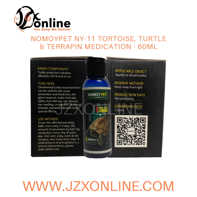 NOMOYPET NY-11 Tortoise, Turtle & Terrapin Medication - 60ml