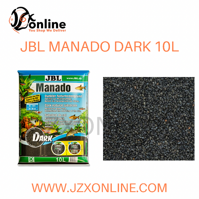 JBL Manado Dark 5 L- Substrat naturel pour aquarium
