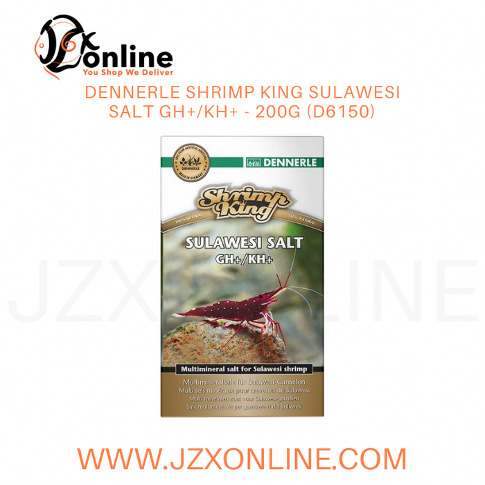 DENNERLE Shrimp King Sulawesi Salt GH+/KH+ - 200g (D6150)