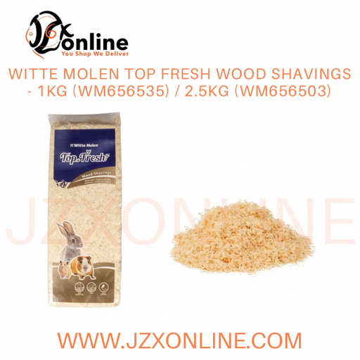 WITTEN MOLEN Top Fresh Wood Shavings -  1kg (WM656535 / 2.5kg (WM656503)