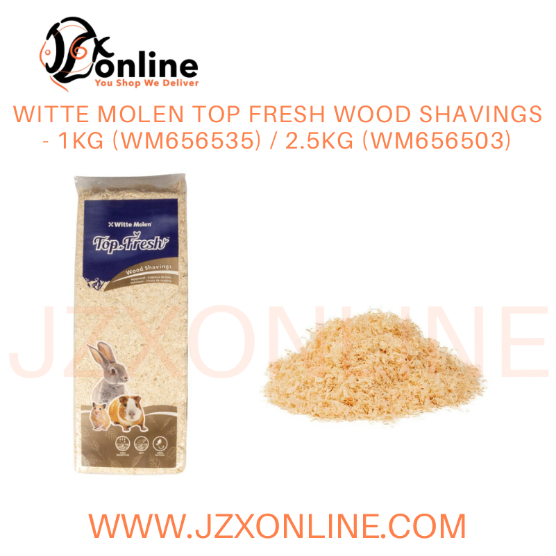 WITTEN MOLEN Top Fresh Wood Shavings -  1kg (WM656535 / 2.5kg (WM656503)