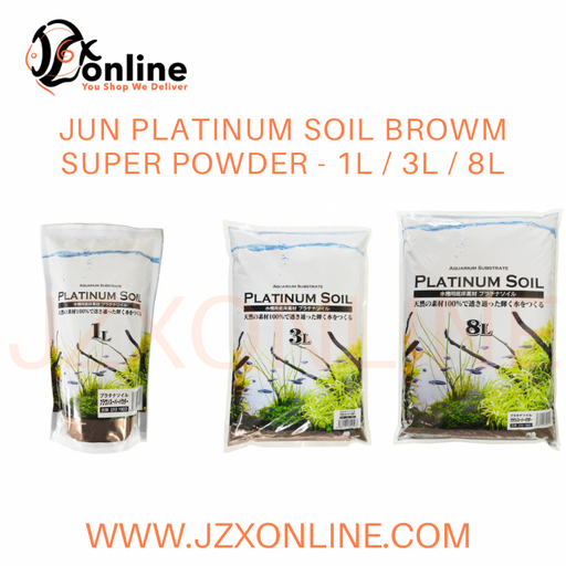 JUN Platinium Soil - Brown Super Powder (1L / 3L / 8L)