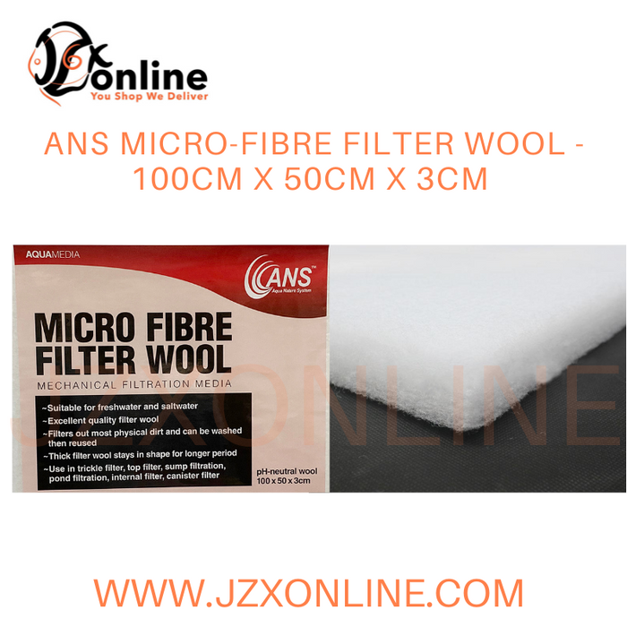 ANS Micro-Fibre Filter Wool (100x50x3cm)