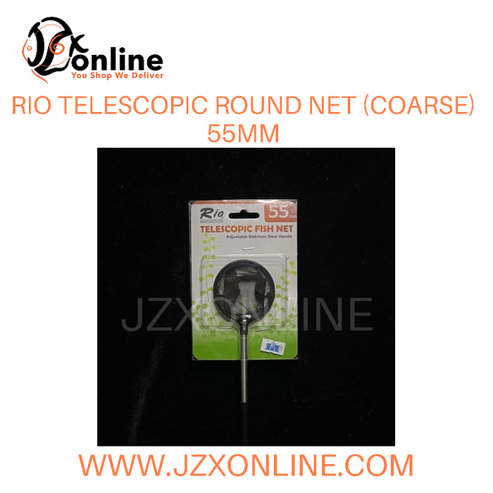 RIO Telescopic Round Net (Coarse) - 55mm / 75mm