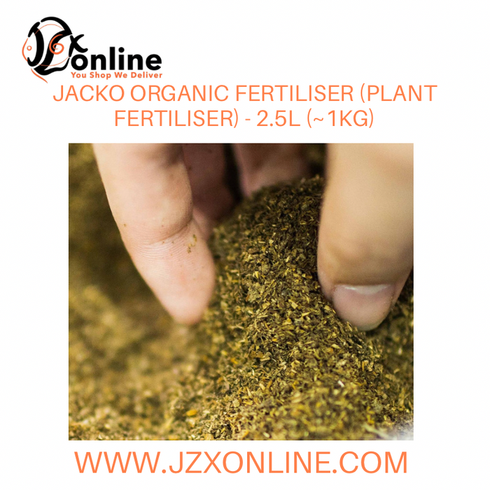 JACKO Organic Fertiliser (Plant Fertiliser) - 2.5L (~1kg)