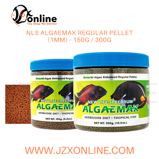 NLS NEW LIFE SPECTRUM AlgaeMAX Regular Pellet (1mm) - 150g / 300g