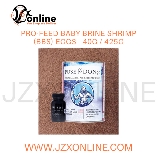 PRO-FEED Baby Brine Shrimp(BBS) Eggs - 40g / 425g