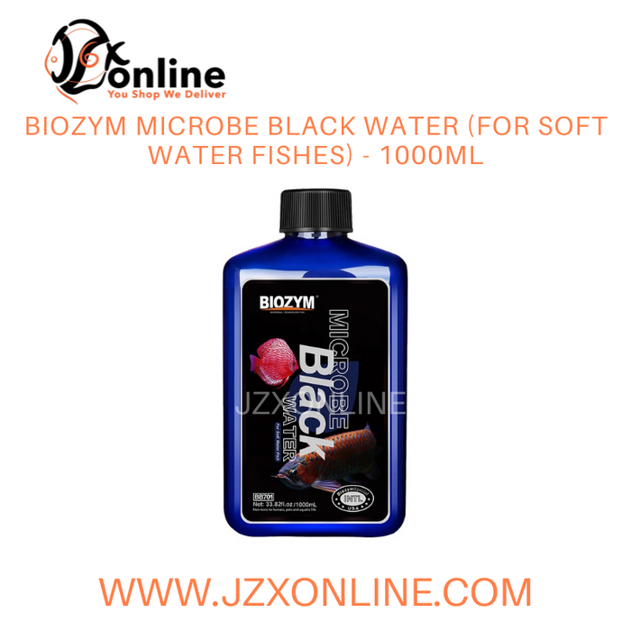BIOZYM Microbe Black Water (For Soft Water Fishes) - 1000ml