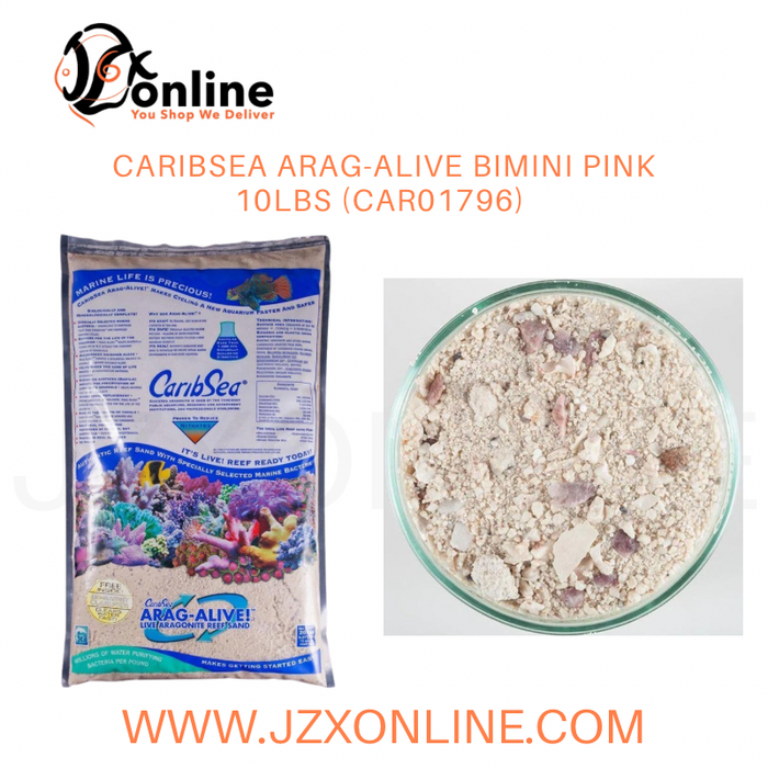 CARIBSEA Arag-Alive Bimini Pink (10lbs / 20lbs)