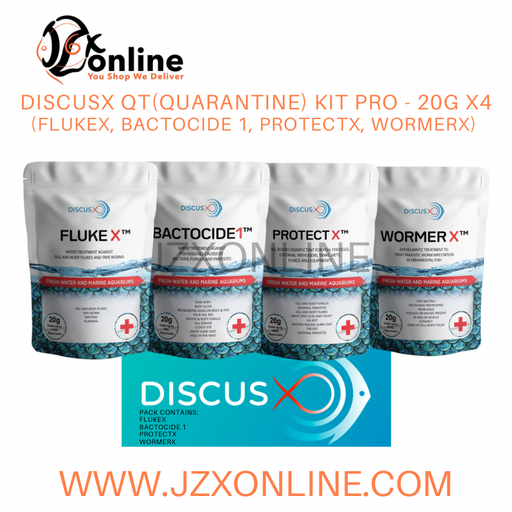DISCUSX QT(Quarantine) Kit Pro - 20g x4